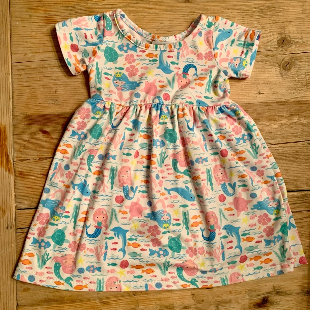 Flap Happy Fantasea Mermaid Dress, 18M